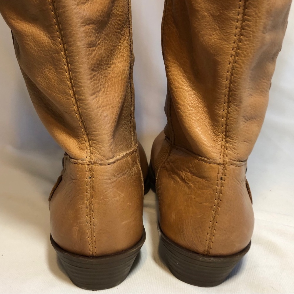 Nine West Tan Leather Boots - Picture 6 of 11